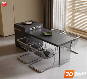 Kitchen island Skp Files